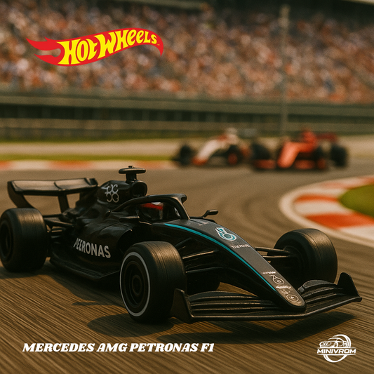 Original Hot Wheels Formula 1 Black Mercedes Benz