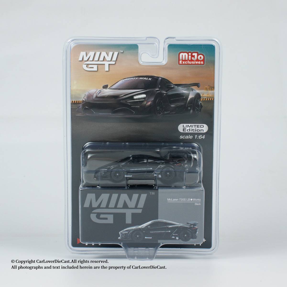 1:64 Original Mini GT Diecast McLaren 720S LB Model