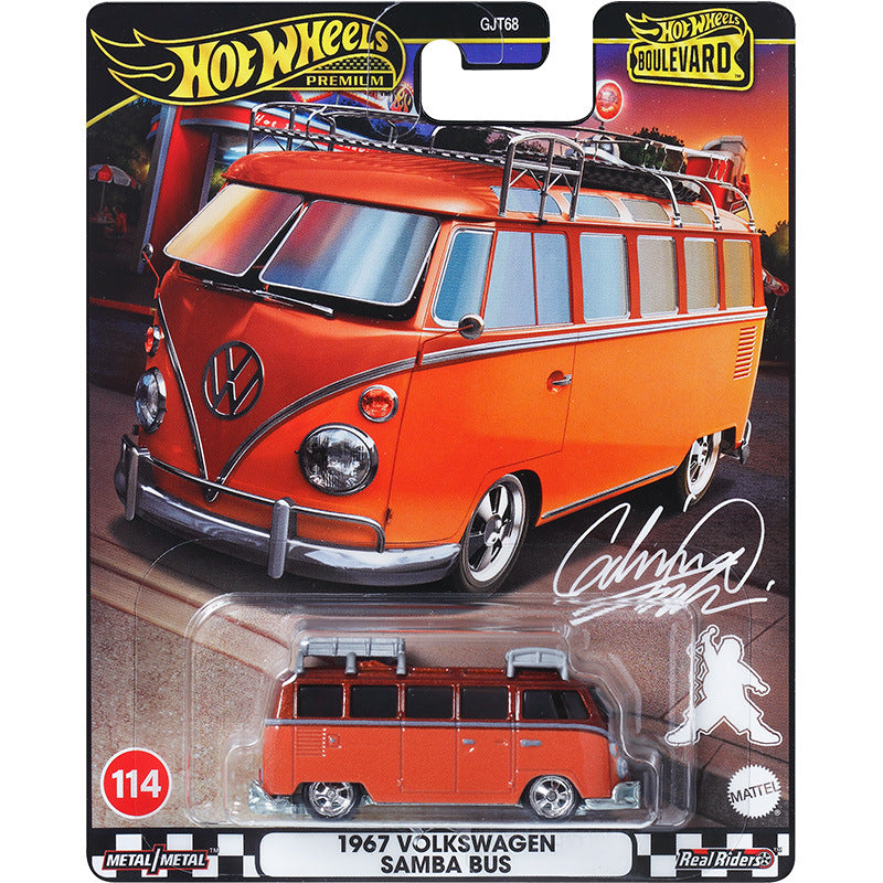 Premium Edition Hot Wheels Boulevard 1967 Volkswagen Samba Bus