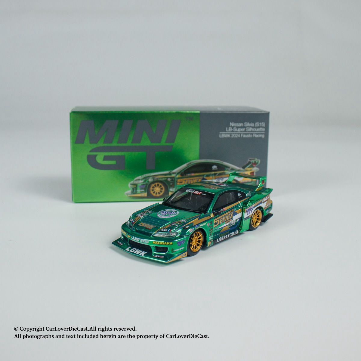 1:64 Original Mini GT Diecast Nissan Silivia Model