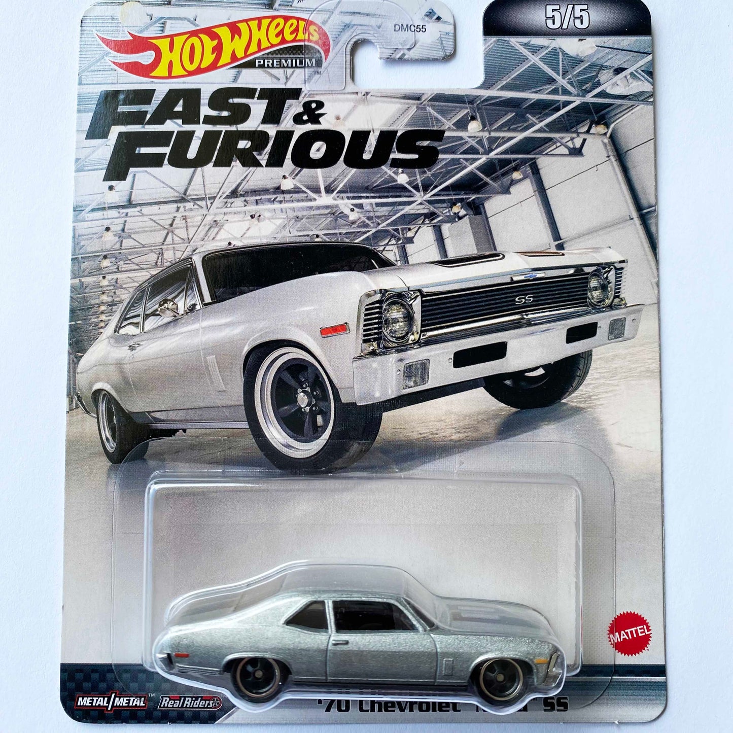 প্রিমিয়াম সংস্করণ হট হুইলস এফএন্ডএফ কালেকশন '৭০ শেভ্রোলেট নোভা এসএস