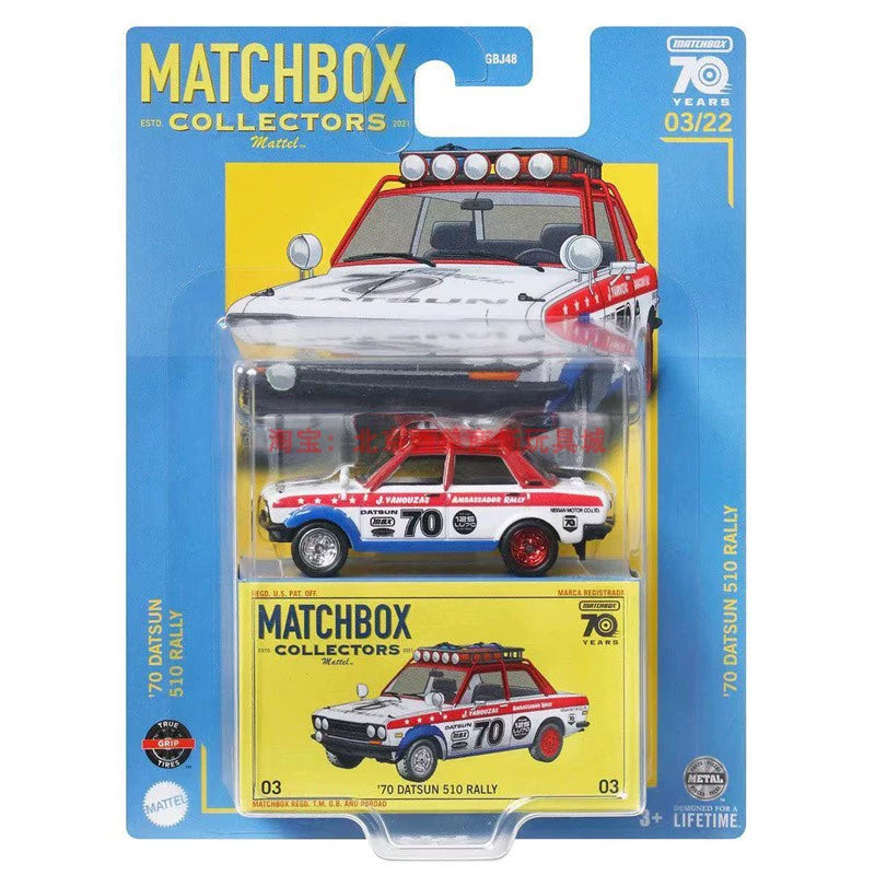 Matchbox Collectors Series 70 Datsun 510 Rally