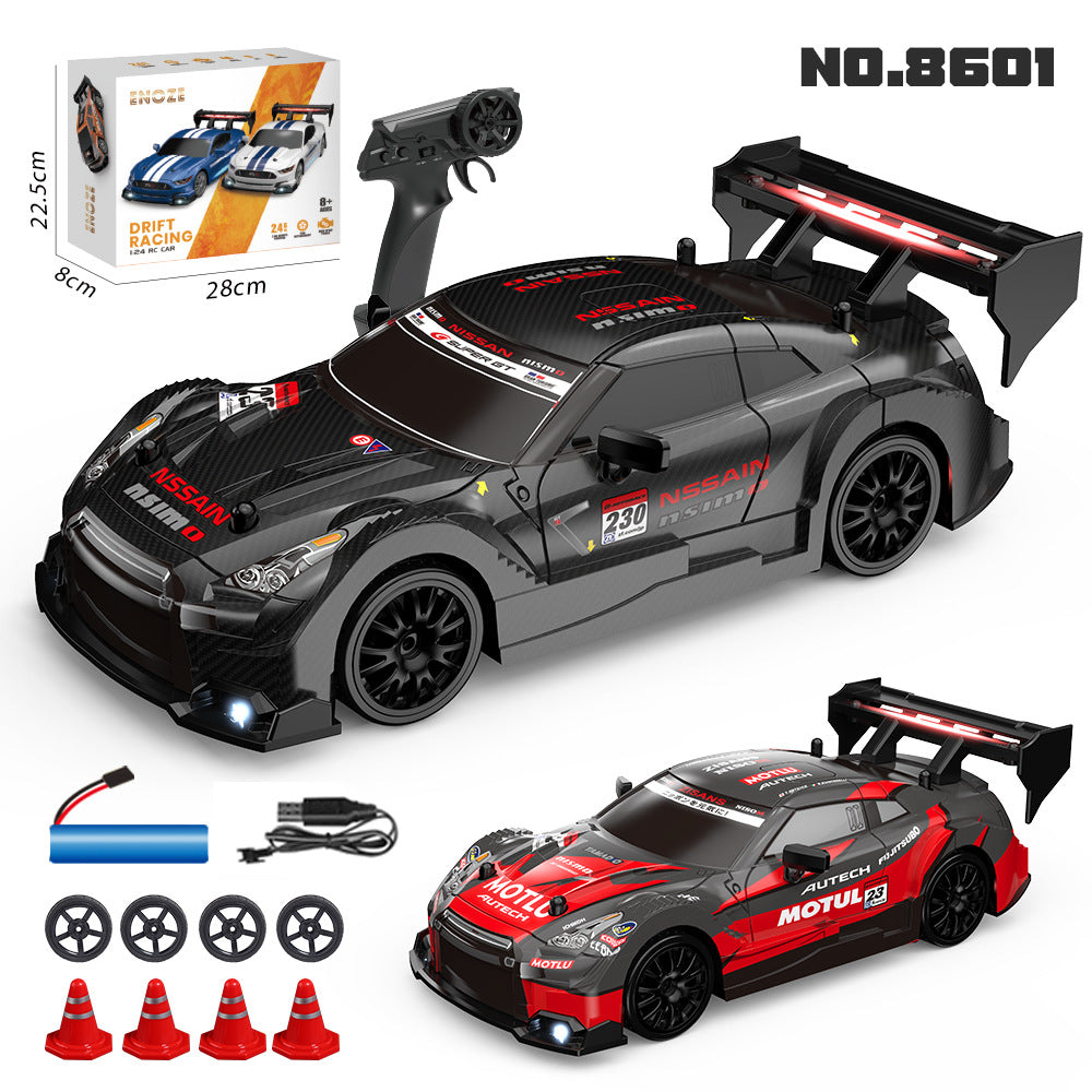 1:24 small Blue Nissan model RC Cars