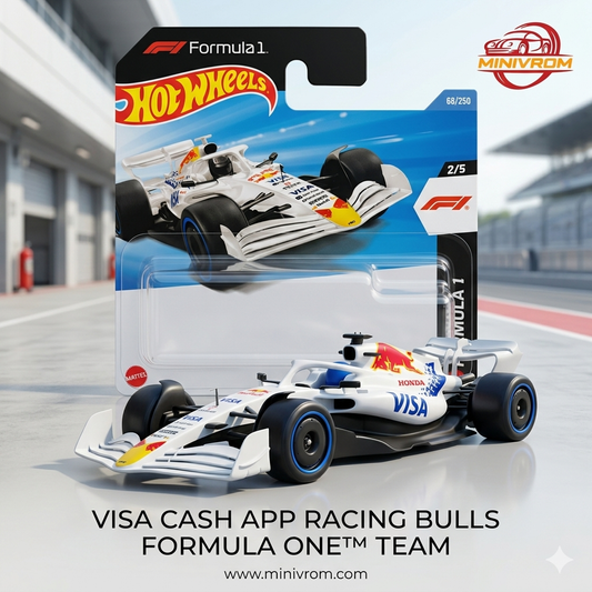 Hot Wheels Racing Bulls Formula 1 Team - Formula 1 2/5 - JJJ35 - Short Card - F1 Racing Car - Mattel 2026 (68/250) - 1:64