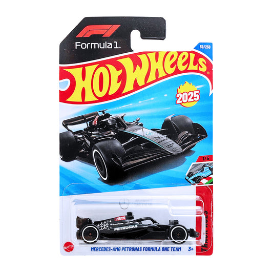 Original Hot Wheels Formula 1 Black Mercedes Benz