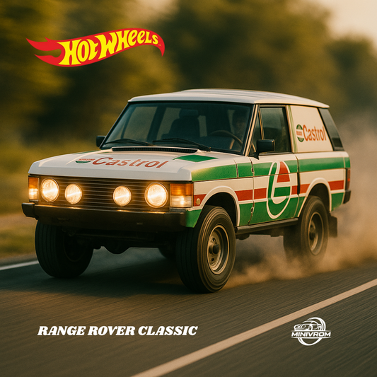 Original Hot Wheels Castrol Graphic Rang Rover Classic