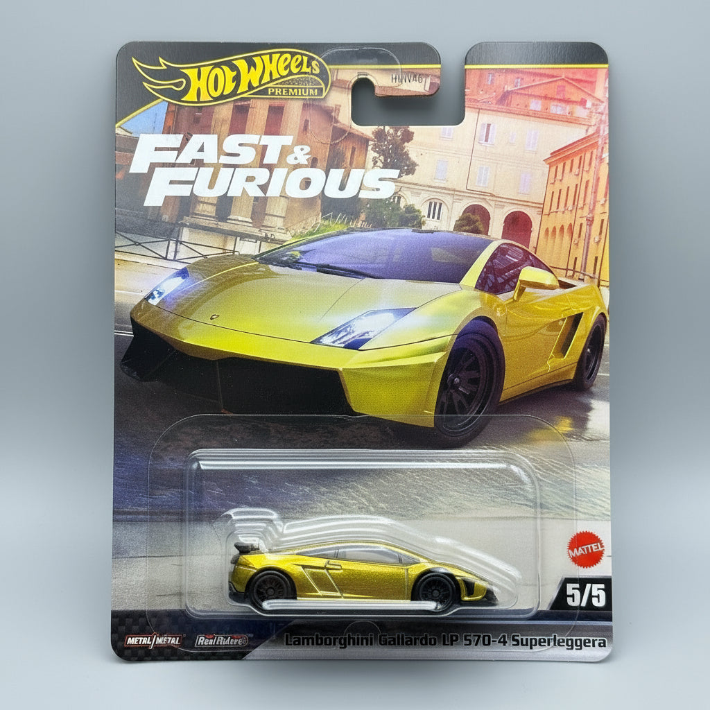 Premium Edition Hot Wheels Fast & Furious Lamborghini Gallardo LP 570-4 Superleggera