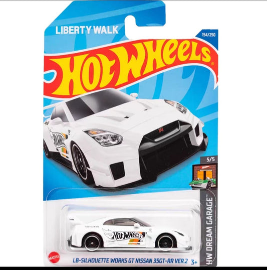 Original Hot Wheels LB Nissan GTR35 VER2