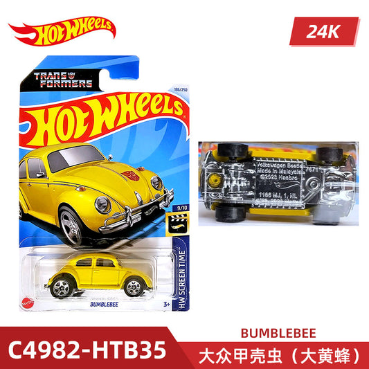 Original Transformer Edition Hot Wheels Volkswagen Beetle Bumblebee