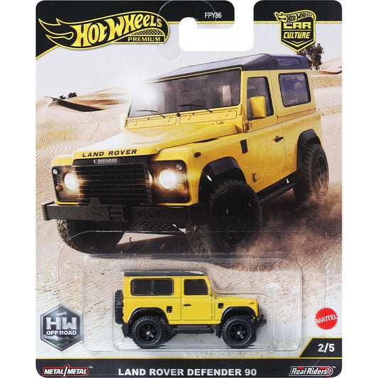 Premium Edition Hot Wheels Land Rover Defender 90