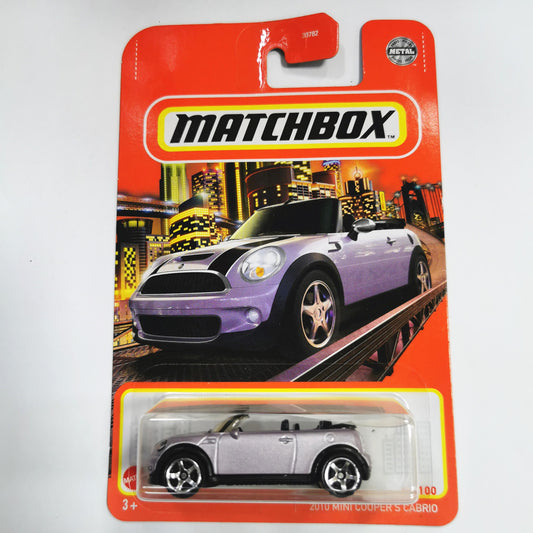 Mattel Original Matchbox 2010 Mini Cooper S Cabrio