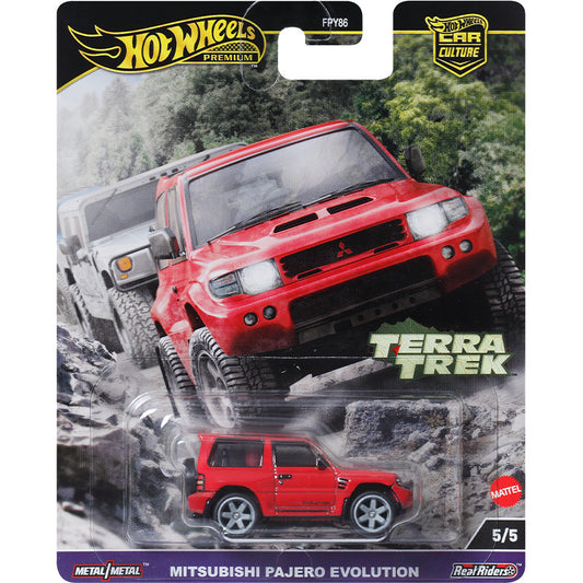 Premium Edition Hot Wheels Terra Trek Mitsubishi Pajero Evolution