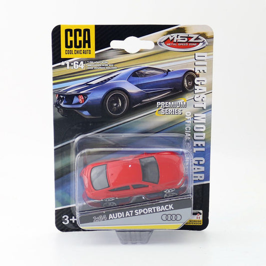 Original CCA Diecast Toy Car Model Audi A7 Red