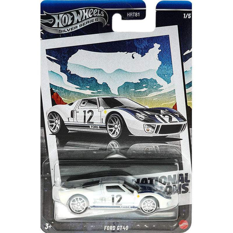 Original Hot Wheels Silver Series Ford GT40