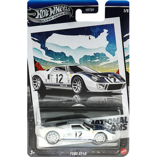 Original Hot Wheels Silver Series Ford GT40