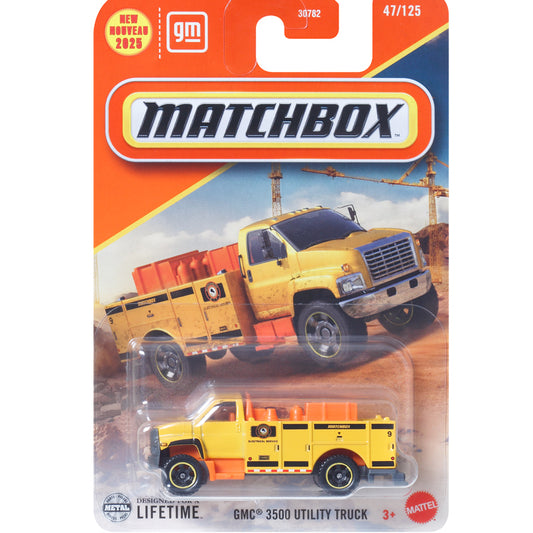 Mattel Original Matchbox GMC 3500 Utility Truck