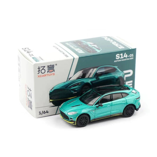 POPRACE 1:64 Diecast Toy Car Model Aston Martin DBX Green