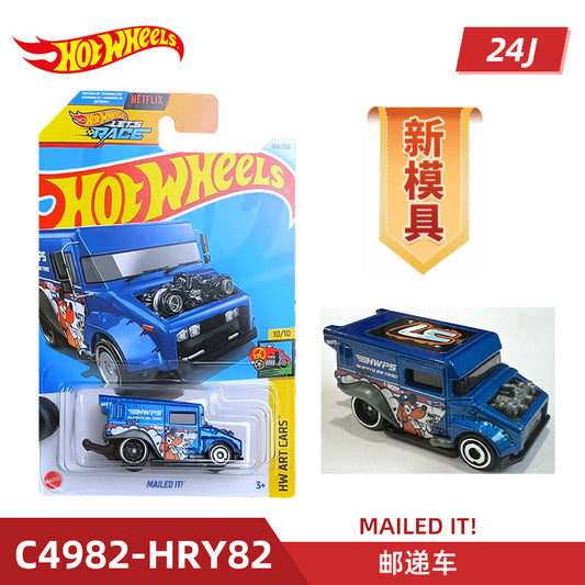 Original Hot Wheels Mailing Art Van Model