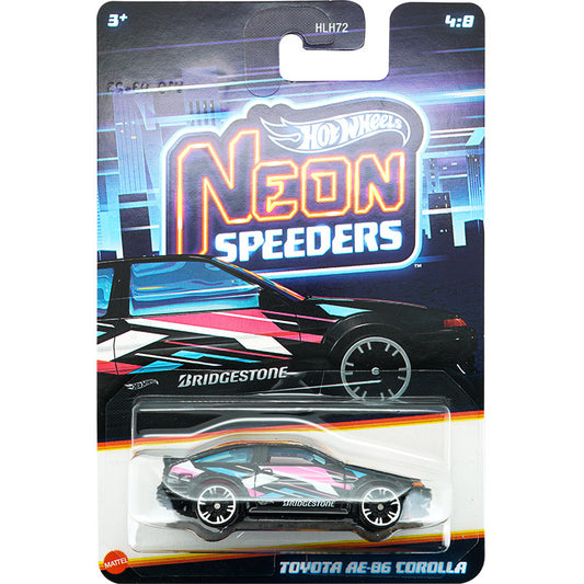 Hot Wheels Neon Edition Toyota AE86 Corolla