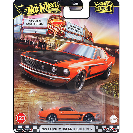 Premium Edition Hot Wheels 69 Ford Mustang Boss 302