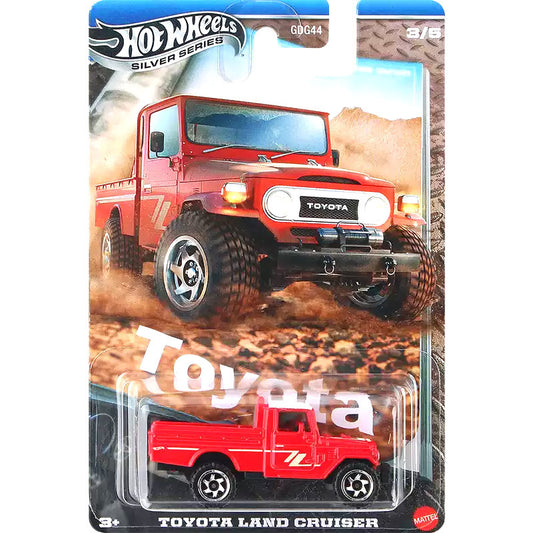 Original Hot Wheels Silver Series Classic Toyota Land Cruiser