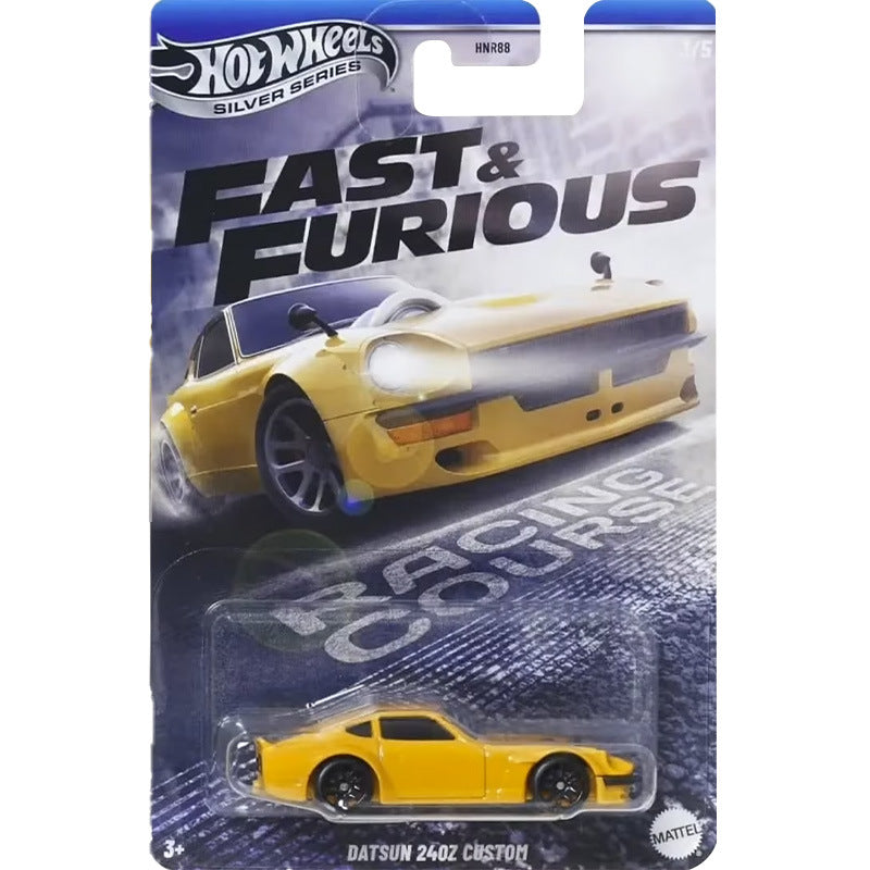 Original Hot Wheels Silver Series Yellow Datsun 24OZ Custom