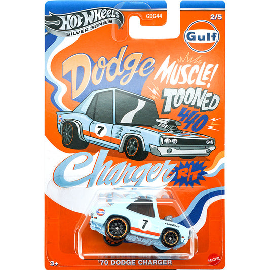 Original Hot Wheels Silver Series Tooned 70 Dodge Charger