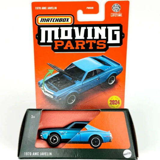 Original Moving Parts Matchbox AMC sports car blue