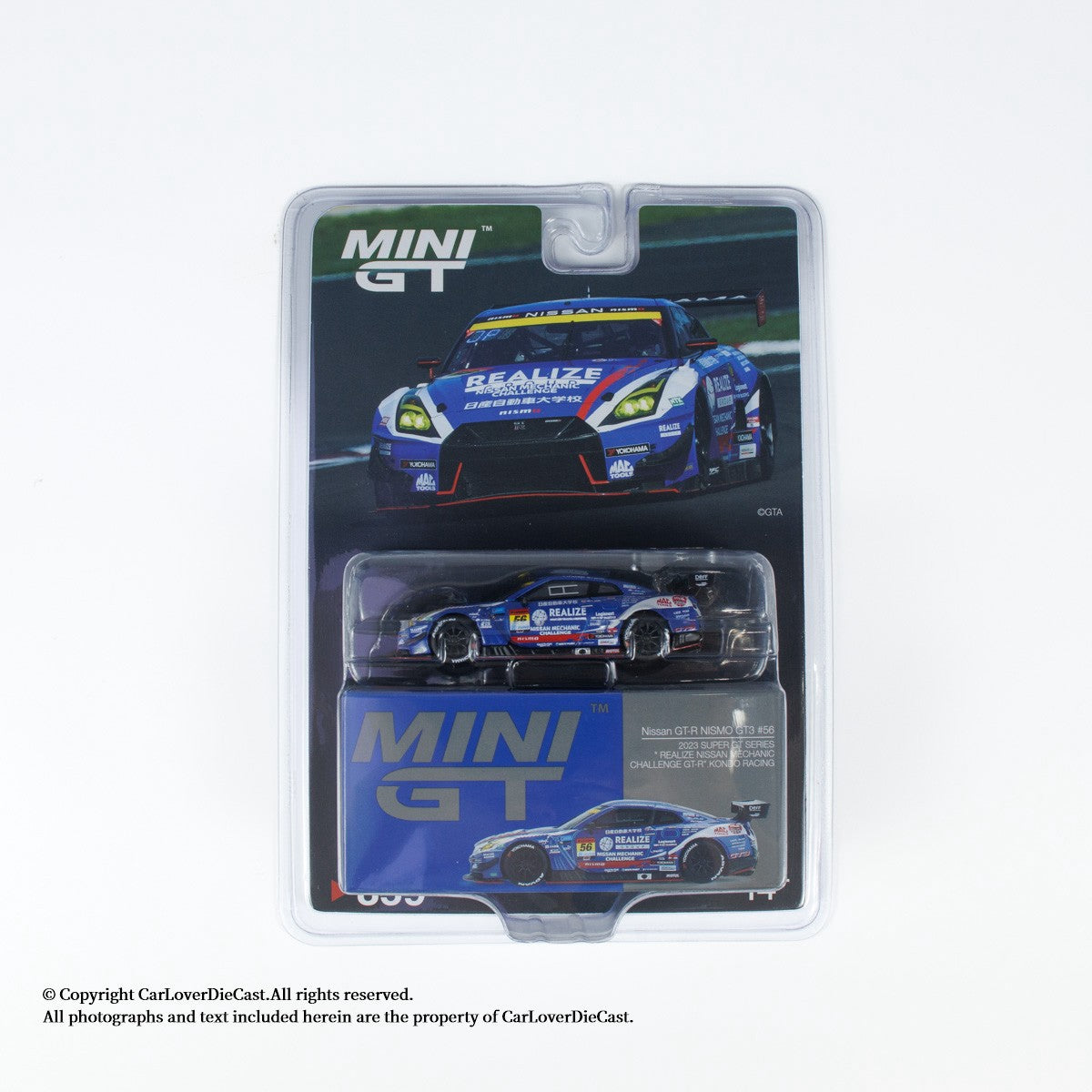 1:64 Original Mini GT Nissan GT-R NISMO GT3 Model