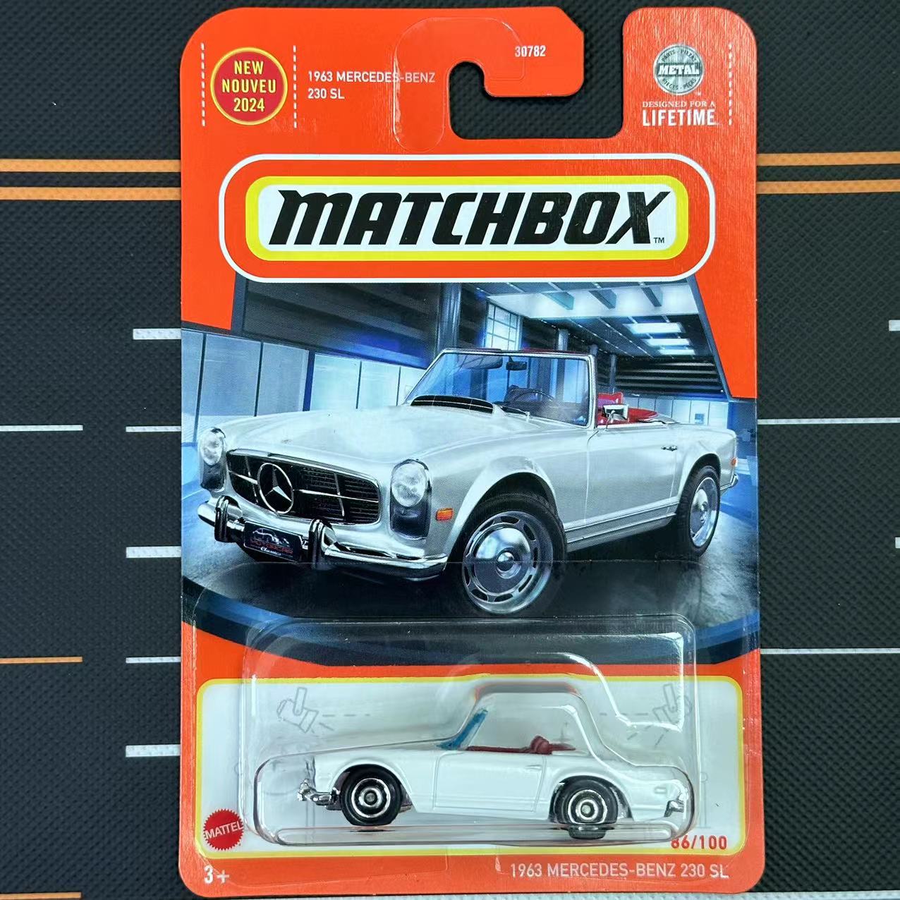 Mattel Original Matchbox 1963 Mercedes-Benz 230 SL