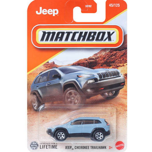Mattel Original Matchbox Jeep Cherokee Trailhawk