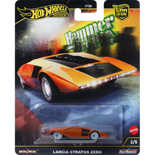 Premium Edition Hot Wheels Hammer Drop Lancia Stratos Zero