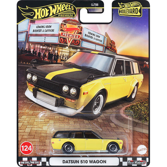 Premium Edition Hot Wheels Datsun 510 Wagon