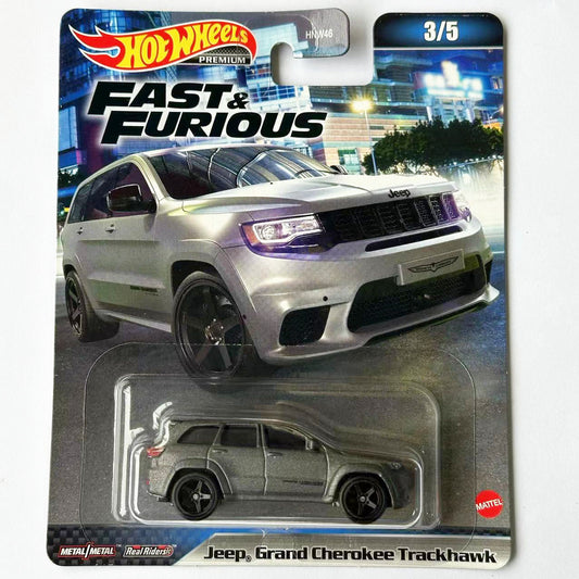 Premium Edition Hot Wheels F&F Grand Cherokee Trackhawk Jeep