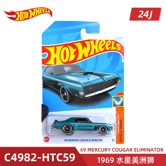 Original Hot Wheels 69 Mercury Couger Elementor Muscle Model