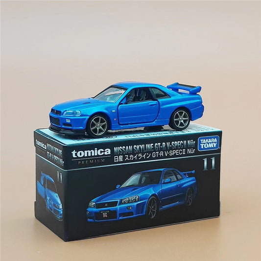Tomica alloy 1:64 Diecast Toy Car Model Nissan GTR