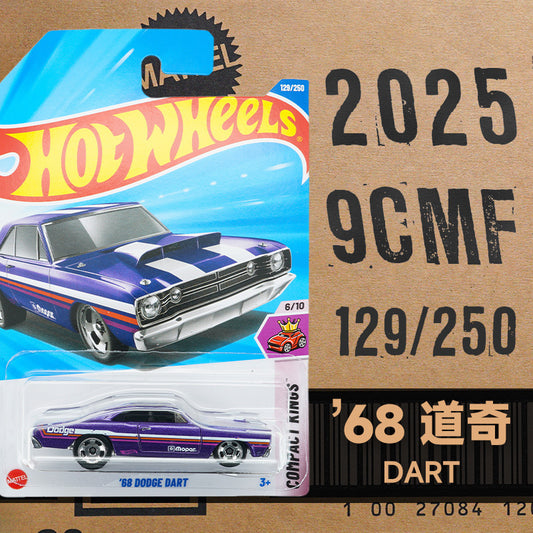 Original Hot Wheels Classic 68 Dodge Dart Model