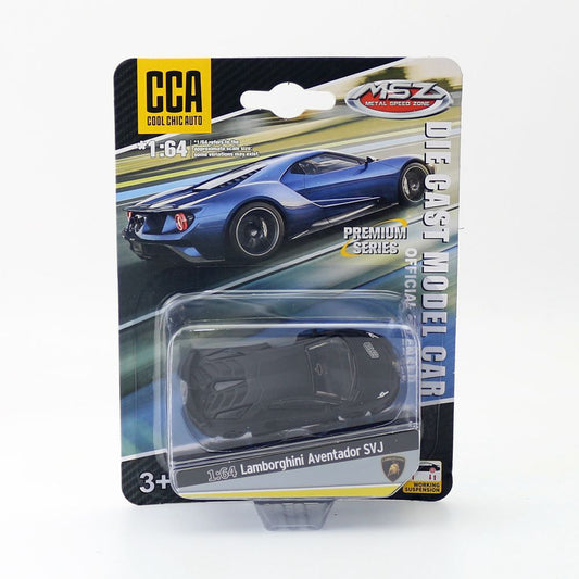 Original CCA Diecast Toy Car Model Lamborghini SVJ Black