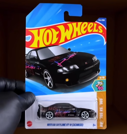 Original Hot Wheels Nissan Skyline R33 GT-R