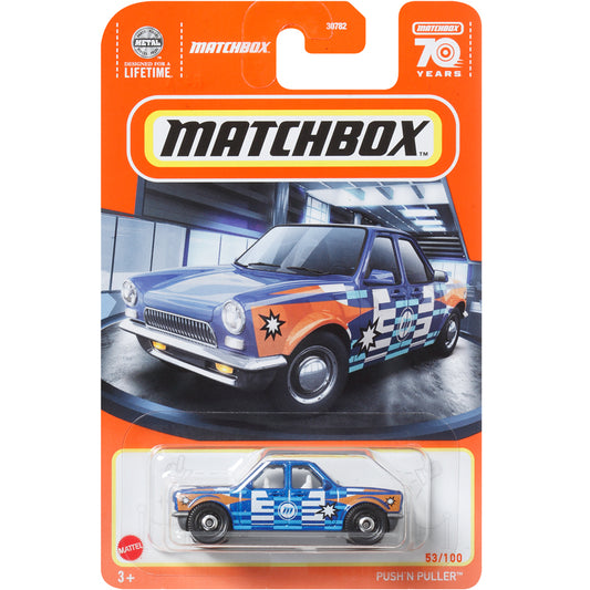 Mattel Original Matchbox 70 years Series Push 'N Puller