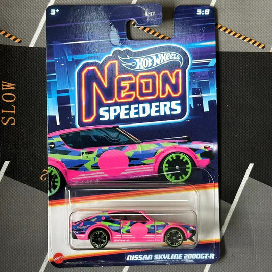 Hot Wheels Neon Edition Nissan Skyline 2000 GTR