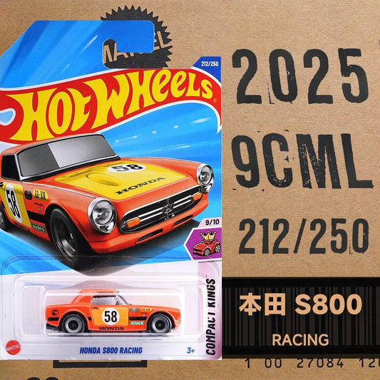 Original Hot Wheels Honda S800 Racing Car