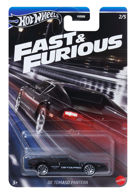 Original Hot Wheels Fast and Furious De Tomaso Pentera Black Model
