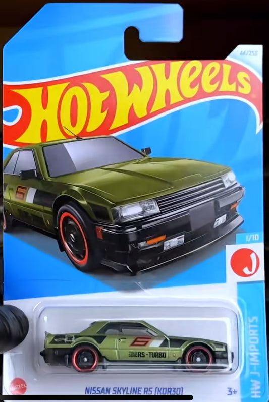 Original Hot Wheels J-Imports Nissan Skyline RS K0R30