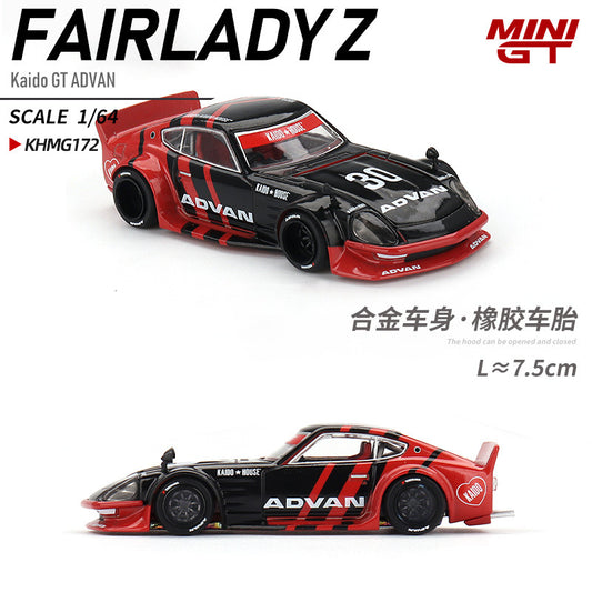 1:64 Original Mini GT x Kaido House Diecast Nissan Fairlady Z Model