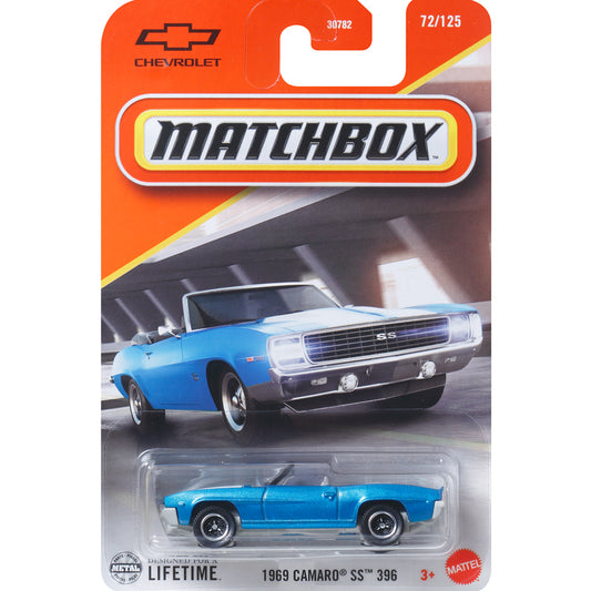 Mattel Original Matchbox 1969 Camaro SS 396