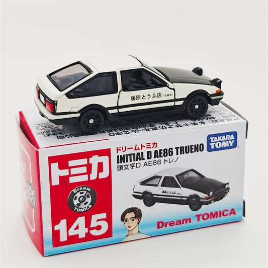 Tomica alloy 1:64 Diecast Toy Car Model Initial D-Fujiwara Takumi AE86