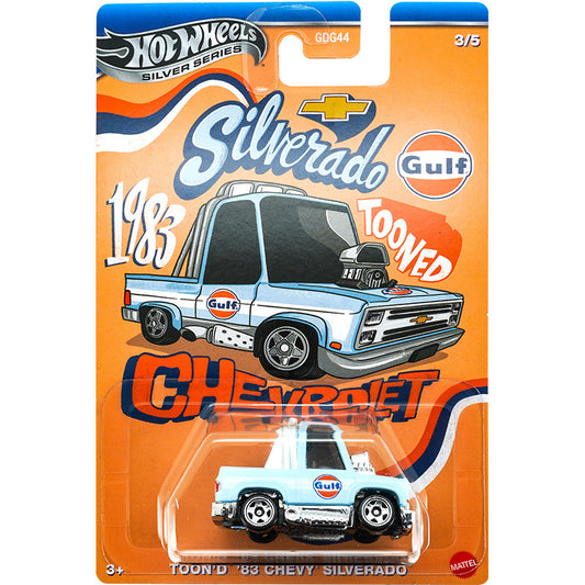 Original Hot Wheels Silver Series Tooned Chevy Silverado