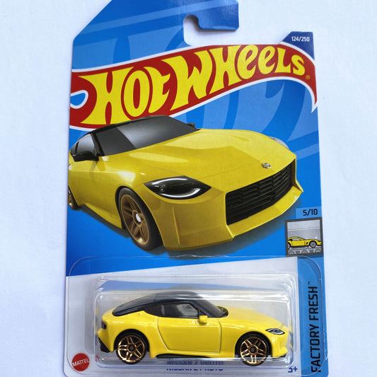 Original Hot Wheels Factory Fresh Yellow Color Nissan Z