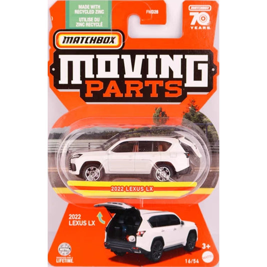 Original Moving Parts Matchbox Lexus LX White